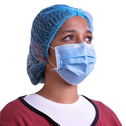 bouffant cap and mask